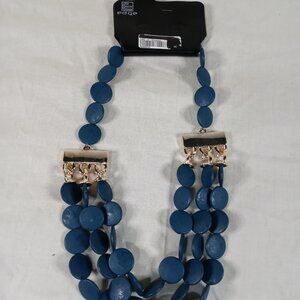 NEW Edge Women Beautiful Jewelry Dark Teal Stone Necklace